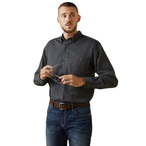 Ariat FR Air Inherent Shirt in Charcoal Heather